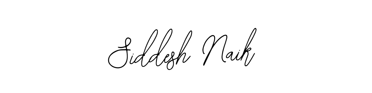 Siddesh Naik stylish signature style. Best Handwritten Sign (Bearetta-2O07w) for my name. Handwritten Signature Collection Ideas for my name Siddesh Naik. Siddesh Naik signature style 12 images and pictures png