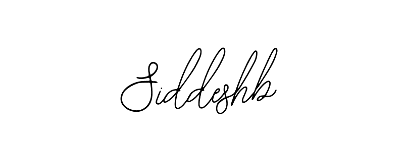 Siddeshb stylish signature style. Best Handwritten Sign (Bearetta-2O07w) for my name. Handwritten Signature Collection Ideas for my name Siddeshb. Siddeshb signature style 12 images and pictures png