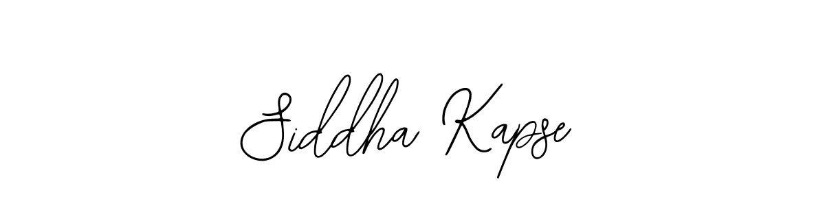 It looks lik you need a new signature style for name Siddha Kapse. Design unique handwritten (Bearetta-2O07w) signature with our free signature maker in just a few clicks. Siddha Kapse signature style 12 images and pictures png