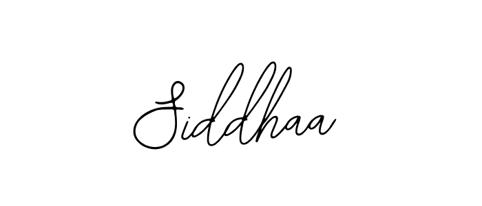 Make a beautiful signature design for name Siddhaa. Use this online signature maker to create a handwritten signature for free. Siddhaa signature style 12 images and pictures png