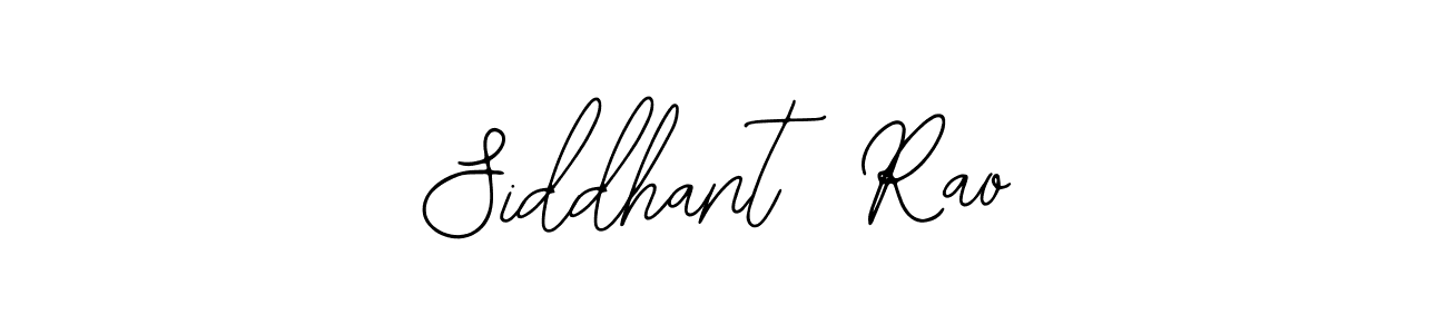 Create a beautiful signature design for name Siddhant  Rao. With this signature (Bearetta-2O07w) fonts, you can make a handwritten signature for free. Siddhant  Rao signature style 12 images and pictures png