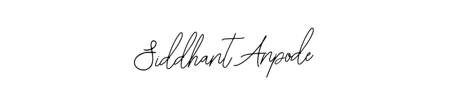 How to Draw Siddhant Anpode signature style? Bearetta-2O07w is a latest design signature styles for name Siddhant Anpode. Siddhant Anpode signature style 12 images and pictures png