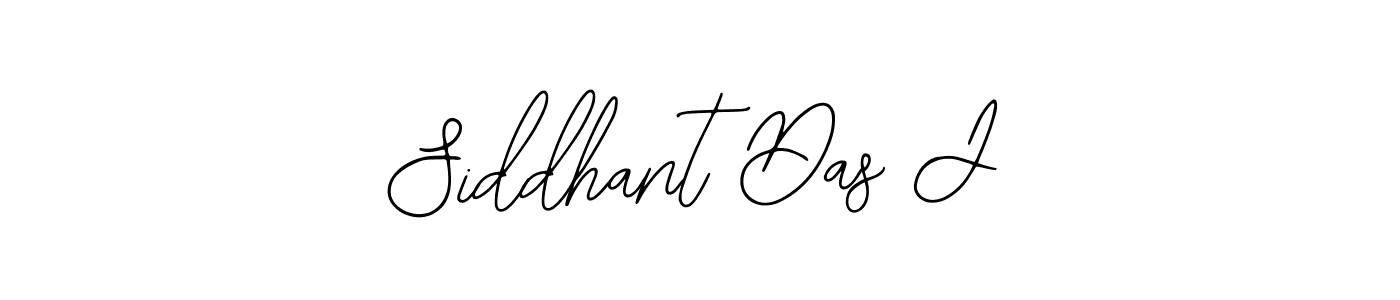 How to make Siddhant Das J signature? Bearetta-2O07w is a professional autograph style. Create handwritten signature for Siddhant Das J name. Siddhant Das J signature style 12 images and pictures png
