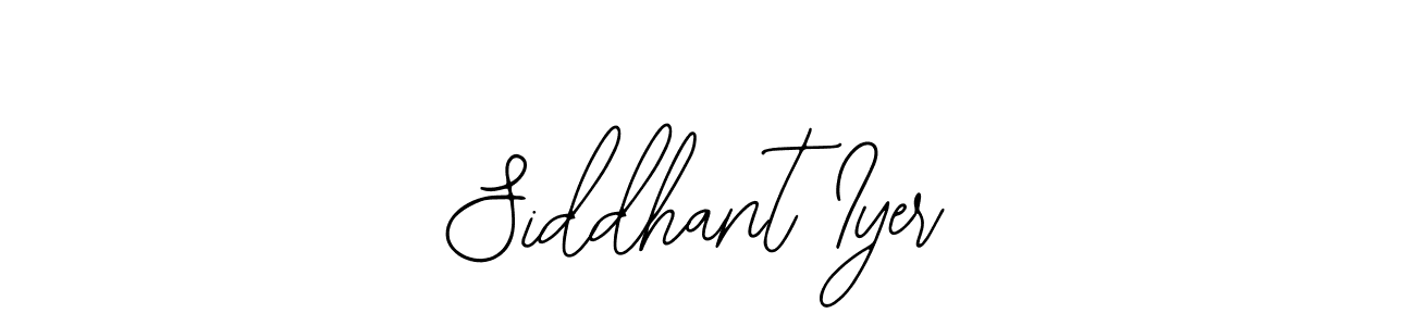 Siddhant Iyer stylish signature style. Best Handwritten Sign (Bearetta-2O07w) for my name. Handwritten Signature Collection Ideas for my name Siddhant Iyer. Siddhant Iyer signature style 12 images and pictures png