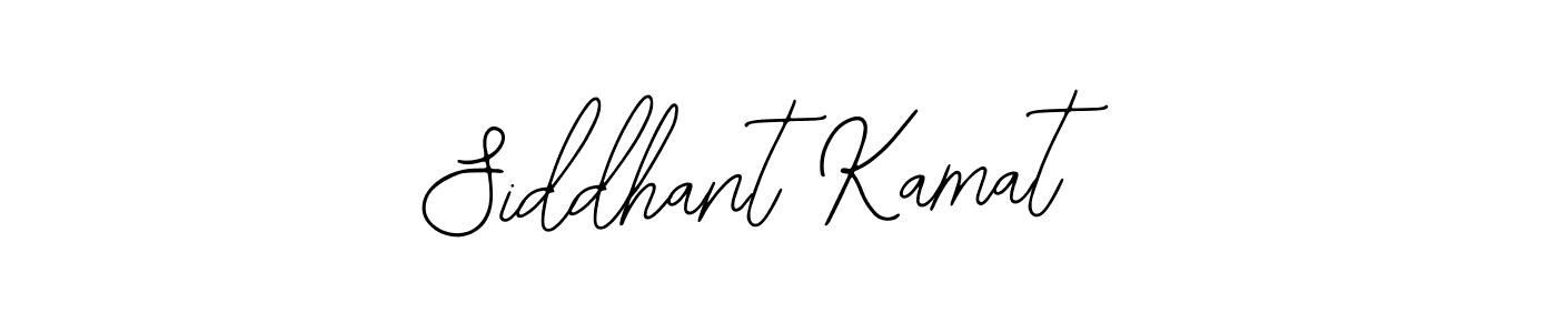 Use a signature maker to create a handwritten signature online. With this signature software, you can design (Bearetta-2O07w) your own signature for name Siddhant Kamat. Siddhant Kamat signature style 12 images and pictures png