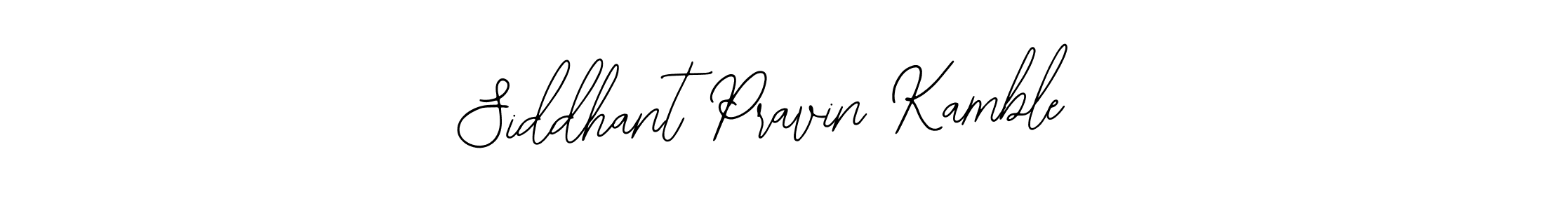 Make a beautiful signature design for name Siddhant Pravin Kamble. With this signature (Bearetta-2O07w) style, you can create a handwritten signature for free. Siddhant Pravin Kamble signature style 12 images and pictures png