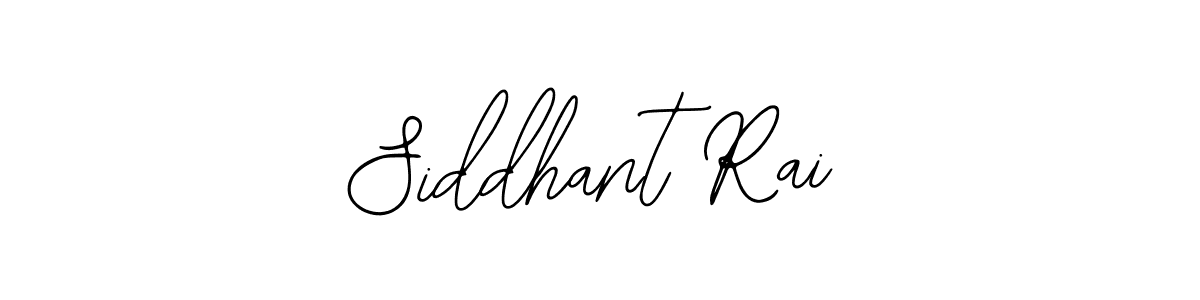 Design your own signature with our free online signature maker. With this signature software, you can create a handwritten (Bearetta-2O07w) signature for name Siddhant Rai. Siddhant Rai signature style 12 images and pictures png