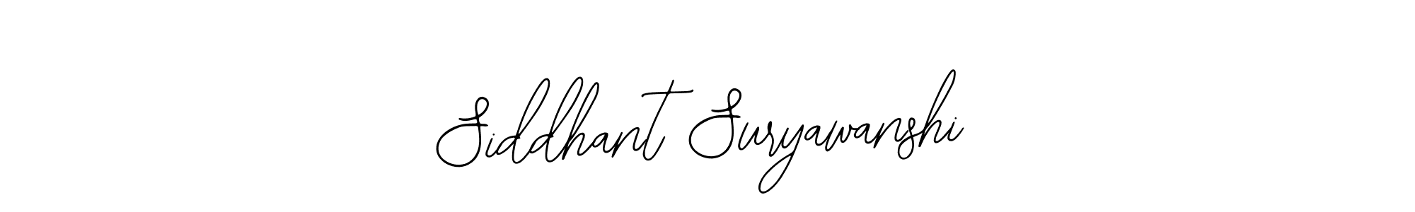 Make a beautiful signature design for name Siddhant Suryawanshi. With this signature (Bearetta-2O07w) style, you can create a handwritten signature for free. Siddhant Suryawanshi signature style 12 images and pictures png