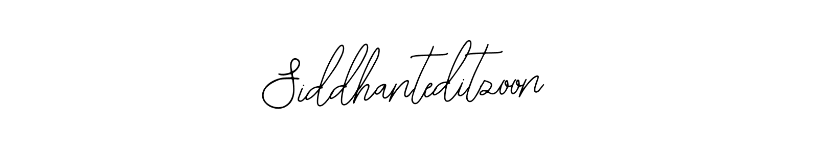 Siddhanteditzoon stylish signature style. Best Handwritten Sign (Bearetta-2O07w) for my name. Handwritten Signature Collection Ideas for my name Siddhanteditzoon. Siddhanteditzoon signature style 12 images and pictures png