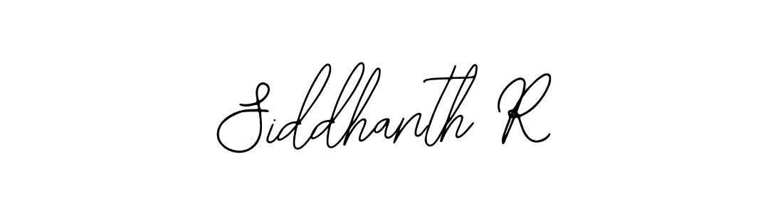 Design your own signature with our free online signature maker. With this signature software, you can create a handwritten (Bearetta-2O07w) signature for name Siddhanth R. Siddhanth R signature style 12 images and pictures png