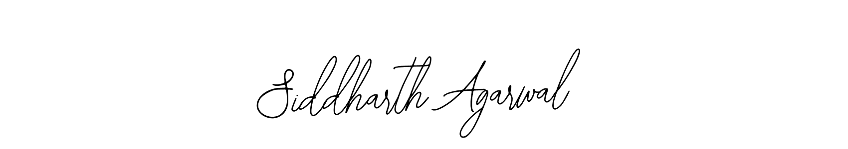 How to make Siddharth Agarwal signature? Bearetta-2O07w is a professional autograph style. Create handwritten signature for Siddharth Agarwal name. Siddharth Agarwal signature style 12 images and pictures png