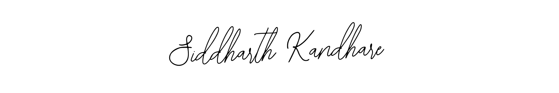 Siddharth Kandhare stylish signature style. Best Handwritten Sign (Bearetta-2O07w) for my name. Handwritten Signature Collection Ideas for my name Siddharth Kandhare. Siddharth Kandhare signature style 12 images and pictures png