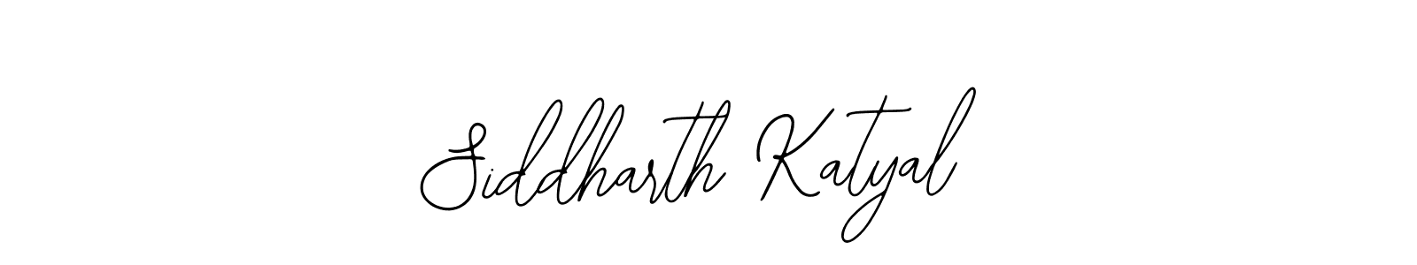 How to make Siddharth Katyal signature? Bearetta-2O07w is a professional autograph style. Create handwritten signature for Siddharth Katyal name. Siddharth Katyal signature style 12 images and pictures png