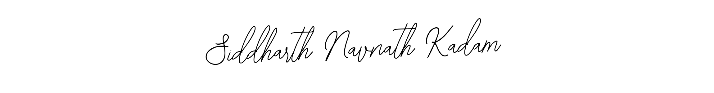 Create a beautiful signature design for name Siddharth Navnath Kadam. With this signature (Bearetta-2O07w) fonts, you can make a handwritten signature for free. Siddharth Navnath Kadam signature style 12 images and pictures png