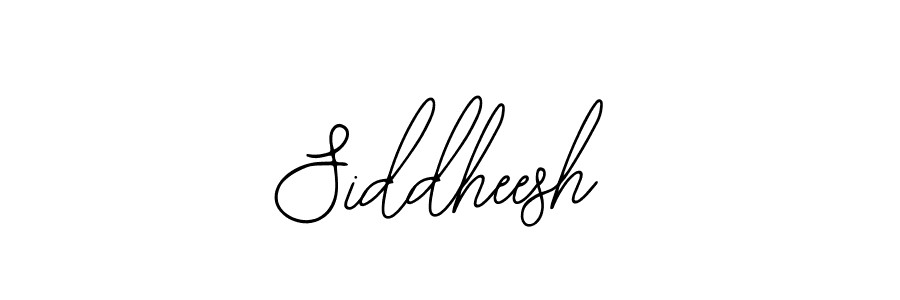 Also we have Siddheesh name is the best signature style. Create professional handwritten signature collection using Bearetta-2O07w autograph style. Siddheesh signature style 12 images and pictures png