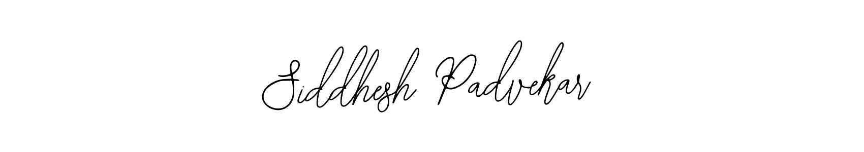 Design your own signature with our free online signature maker. With this signature software, you can create a handwritten (Bearetta-2O07w) signature for name Siddhesh Padvekar. Siddhesh Padvekar signature style 12 images and pictures png