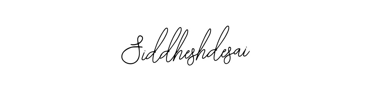 Create a beautiful signature design for name Siddheshdesai. With this signature (Bearetta-2O07w) fonts, you can make a handwritten signature for free. Siddheshdesai signature style 12 images and pictures png