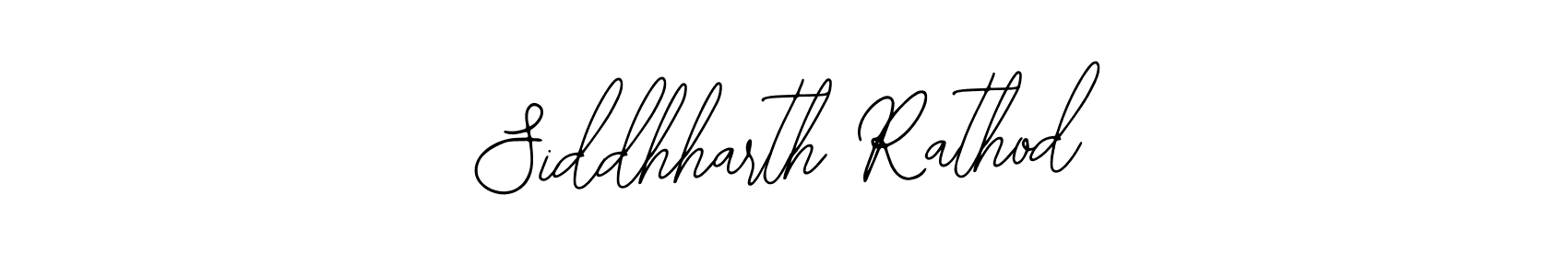 How to make Siddhharth Rathod name signature. Use Bearetta-2O07w style for creating short signs online. This is the latest handwritten sign. Siddhharth Rathod signature style 12 images and pictures png