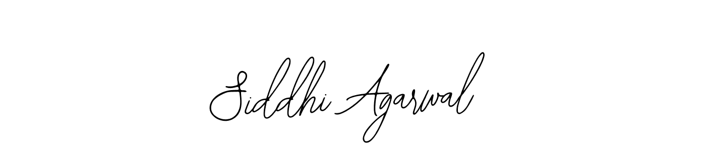 Design your own signature with our free online signature maker. With this signature software, you can create a handwritten (Bearetta-2O07w) signature for name Siddhi Agarwal. Siddhi Agarwal signature style 12 images and pictures png