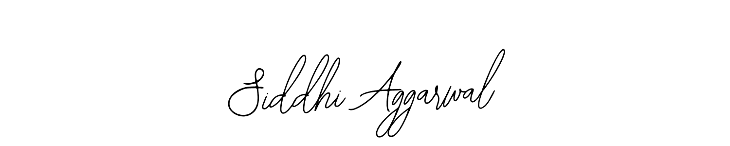 Create a beautiful signature design for name Siddhi Aggarwal. With this signature (Bearetta-2O07w) fonts, you can make a handwritten signature for free. Siddhi Aggarwal signature style 12 images and pictures png
