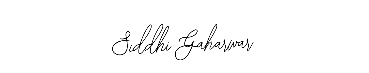 You should practise on your own different ways (Bearetta-2O07w) to write your name (Siddhi Gaharwar) in signature. don't let someone else do it for you. Siddhi Gaharwar signature style 12 images and pictures png