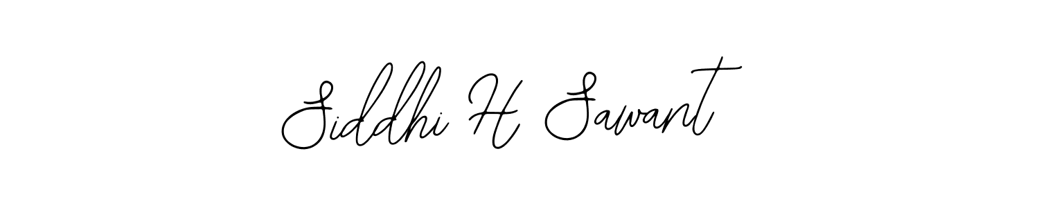 Also we have Siddhi H Sawant name is the best signature style. Create professional handwritten signature collection using Bearetta-2O07w autograph style. Siddhi H Sawant signature style 12 images and pictures png