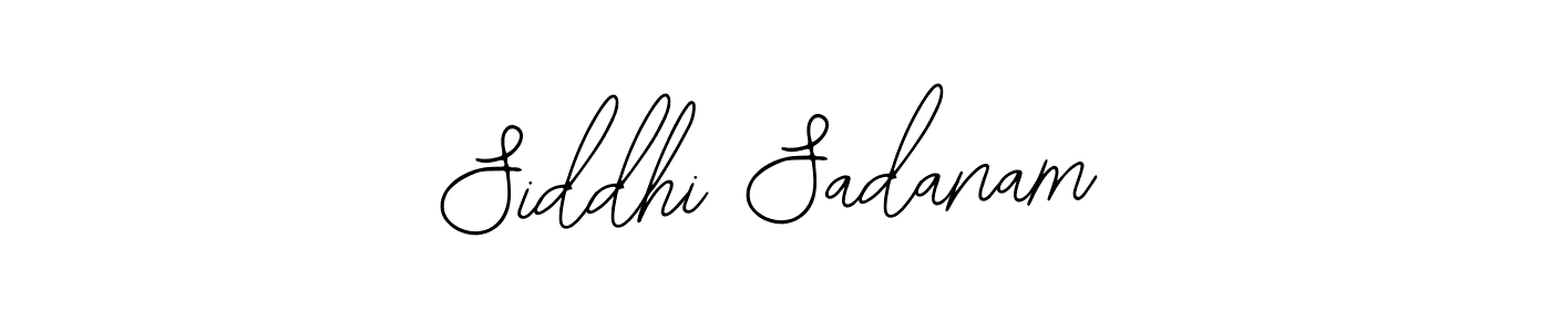 Create a beautiful signature design for name Siddhi Sadanam. With this signature (Bearetta-2O07w) fonts, you can make a handwritten signature for free. Siddhi Sadanam signature style 12 images and pictures png