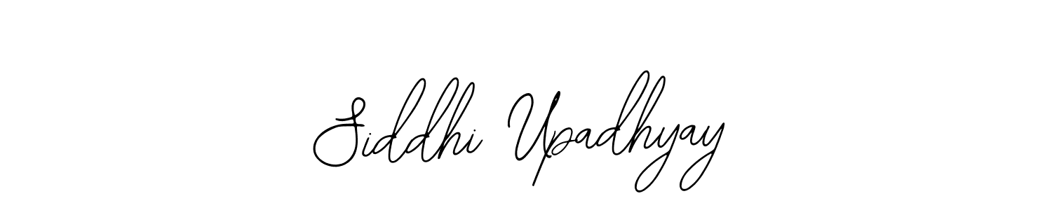 Use a signature maker to create a handwritten signature online. With this signature software, you can design (Bearetta-2O07w) your own signature for name Siddhi Upadhyay. Siddhi Upadhyay signature style 12 images and pictures png