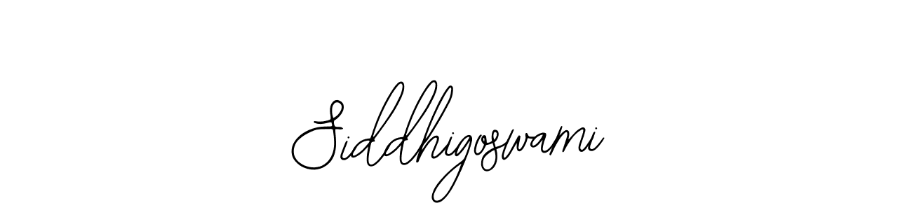 You should practise on your own different ways (Bearetta-2O07w) to write your name (Siddhigoswami) in signature. don't let someone else do it for you. Siddhigoswami signature style 12 images and pictures png