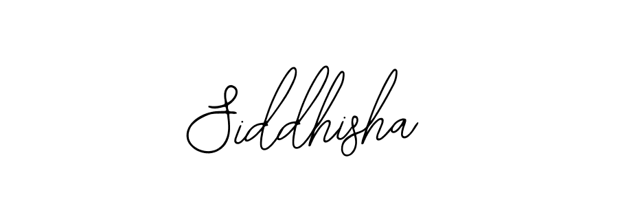 How to make Siddhisha name signature. Use Bearetta-2O07w style for creating short signs online. This is the latest handwritten sign. Siddhisha signature style 12 images and pictures png