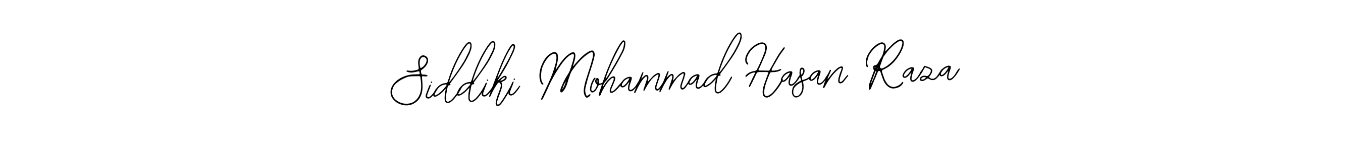 Make a beautiful signature design for name Siddiki Mohammad Hasan Raza. Use this online signature maker to create a handwritten signature for free. Siddiki Mohammad Hasan Raza signature style 12 images and pictures png