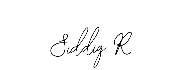 The best way (Bearetta-2O07w) to make a short signature is to pick only two or three words in your name. The name Siddiq R include a total of six letters. For converting this name. Siddiq R signature style 12 images and pictures png