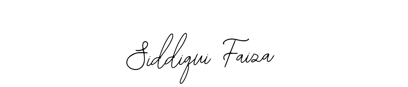 Make a beautiful signature design for name Siddiqui Faiza. Use this online signature maker to create a handwritten signature for free. Siddiqui Faiza signature style 12 images and pictures png