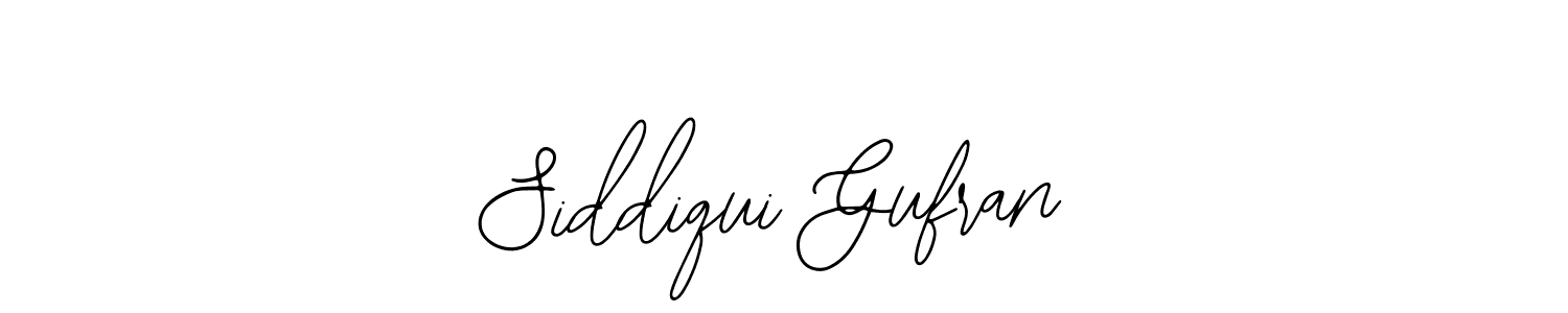 You should practise on your own different ways (Bearetta-2O07w) to write your name (Siddiqui Gufran) in signature. don't let someone else do it for you. Siddiqui Gufran signature style 12 images and pictures png