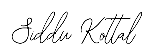 A dynamic signature style for Siddu Kottal using Bearetta-2O07w script. Designed to look authentic, handwritten, and professional. Siddu Kottal signature style 12 images and pictures png