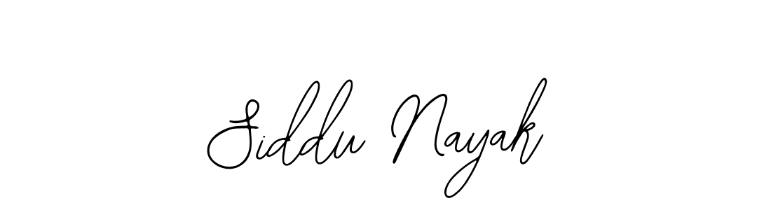 Use a signature maker to create a handwritten signature online. With this signature software, you can design (Bearetta-2O07w) your own signature for name Siddu Nayak. Siddu Nayak signature style 12 images and pictures png
