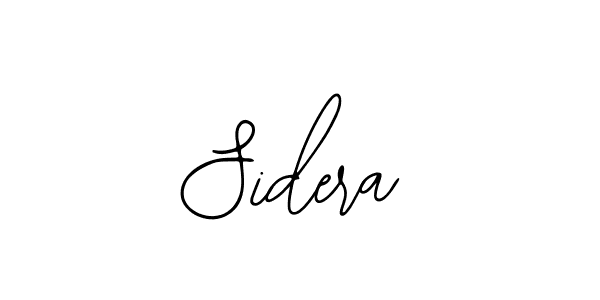 How to make Sidera signature? Bearetta-2O07w is a professional autograph style. Create handwritten signature for Sidera name. Sidera signature style 12 images and pictures png