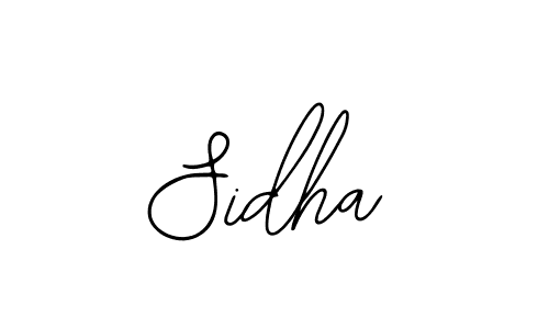 Make a beautiful signature design for name Sidha. With this signature (Bearetta-2O07w) style, you can create a handwritten signature for free. Sidha signature style 12 images and pictures png