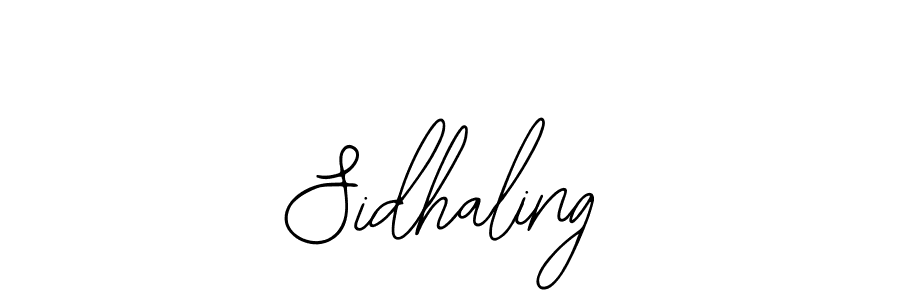 Sidhaling stylish signature style. Best Handwritten Sign (Bearetta-2O07w) for my name. Handwritten Signature Collection Ideas for my name Sidhaling. Sidhaling signature style 12 images and pictures png
