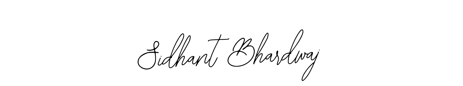 Make a short Sidhant Bhardwaj signature style. Manage your documents anywhere anytime using Bearetta-2O07w. Create and add eSignatures, submit forms, share and send files easily. Sidhant Bhardwaj signature style 12 images and pictures png