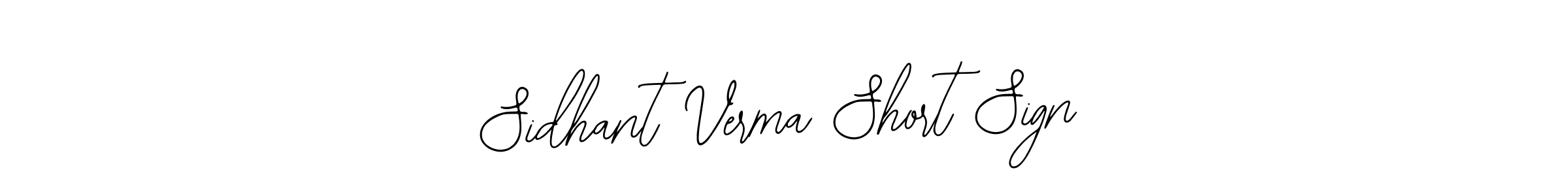 Sidhant Verma Short Sign stylish signature style. Best Handwritten Sign (Bearetta-2O07w) for my name. Handwritten Signature Collection Ideas for my name Sidhant Verma Short Sign. Sidhant Verma Short Sign signature style 12 images and pictures png