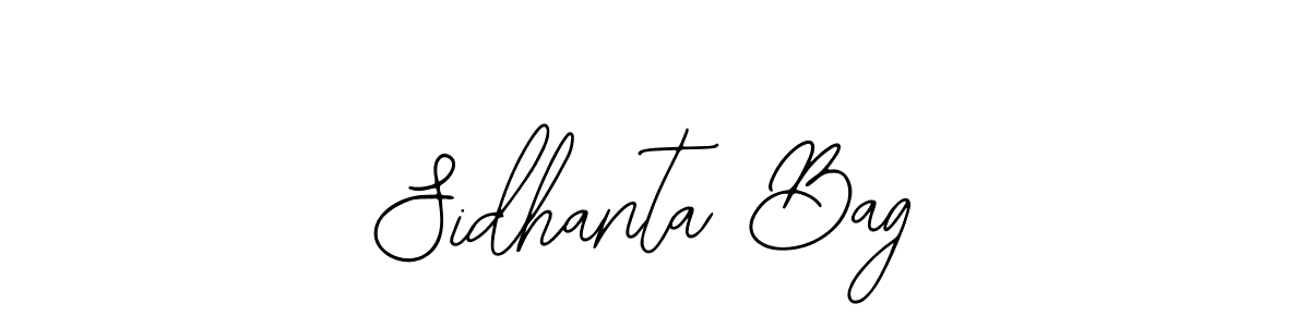 Design your own signature with our free online signature maker. With this signature software, you can create a handwritten (Bearetta-2O07w) signature for name Sidhanta Bag. Sidhanta Bag signature style 12 images and pictures png