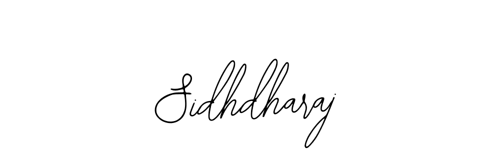 Use a signature maker to create a handwritten signature online. With this signature software, you can design (Bearetta-2O07w) your own signature for name Sidhdharaj. Sidhdharaj signature style 12 images and pictures png