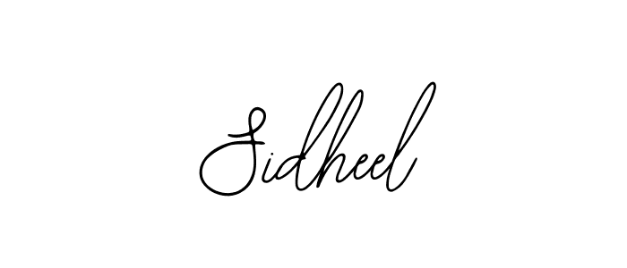 Best and Professional Signature Style for Sidheel. Bearetta-2O07w Best Signature Style Collection. Sidheel signature style 12 images and pictures png