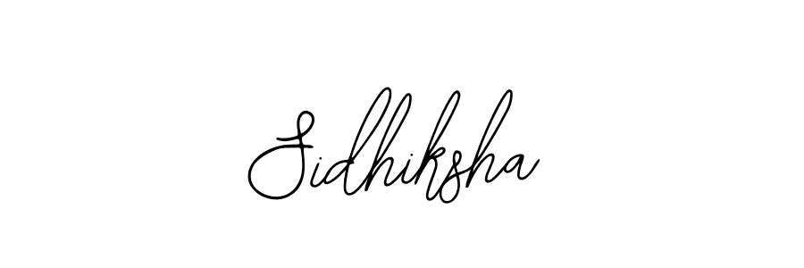 if you are searching for the best signature style for your name Sidhiksha. so please give up your signature search. here we have designed multiple signature styles  using Bearetta-2O07w. Sidhiksha signature style 12 images and pictures png