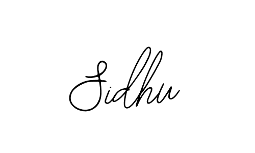 Make a beautiful signature design for name Sidhu. With this signature (Bearetta-2O07w) style, you can create a handwritten signature for free. Sidhu signature style 12 images and pictures png