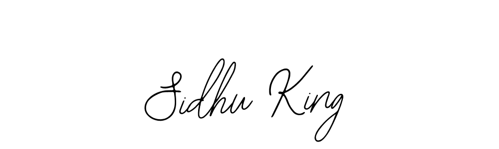 Sidhu King stylish signature style. Best Handwritten Sign (Bearetta-2O07w) for my name. Handwritten Signature Collection Ideas for my name Sidhu King. Sidhu King signature style 12 images and pictures png