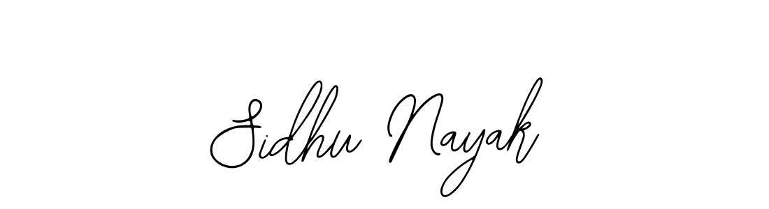 Sidhu Nayak stylish signature style. Best Handwritten Sign (Bearetta-2O07w) for my name. Handwritten Signature Collection Ideas for my name Sidhu Nayak. Sidhu Nayak signature style 12 images and pictures png