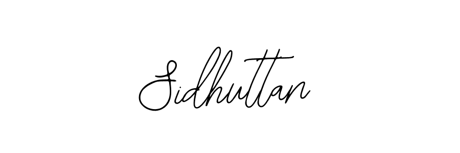 Also we have Sidhuttan name is the best signature style. Create professional handwritten signature collection using Bearetta-2O07w autograph style. Sidhuttan signature style 12 images and pictures png