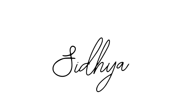 Also we have Sidhya name is the best signature style. Create professional handwritten signature collection using Bearetta-2O07w autograph style. Sidhya signature style 12 images and pictures png